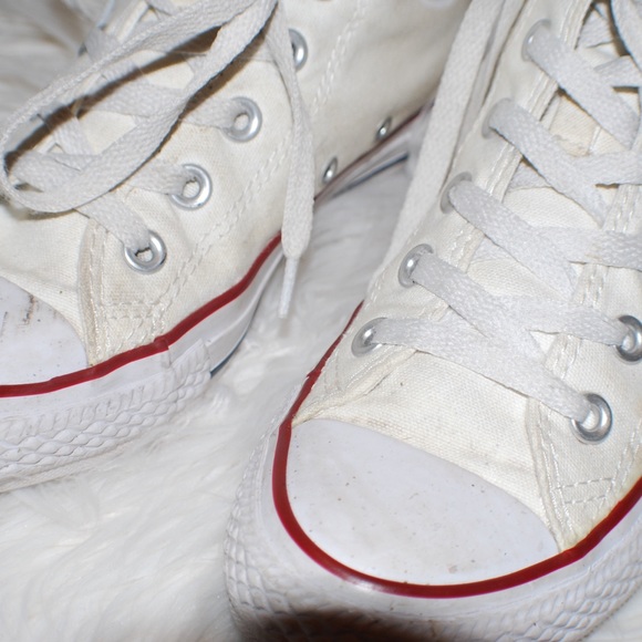 SOLD ON DEPOP like high top white converse - Picture 2 of 6